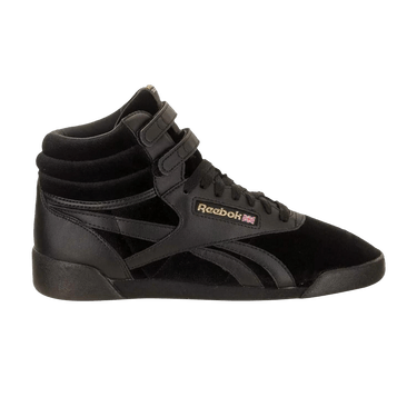 Reebok Freestyle High Big Kid 'Velvet - Black Gold'