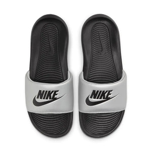 Nike Wmns Victori One Slide 'Black Metallic Silver'