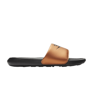 Nike Wmns Victori One Slide 'Black Metallic Copper'