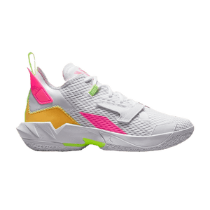 Air Jordan Why Not Zer0.4 'White Citron Pulse Hyper Pink'