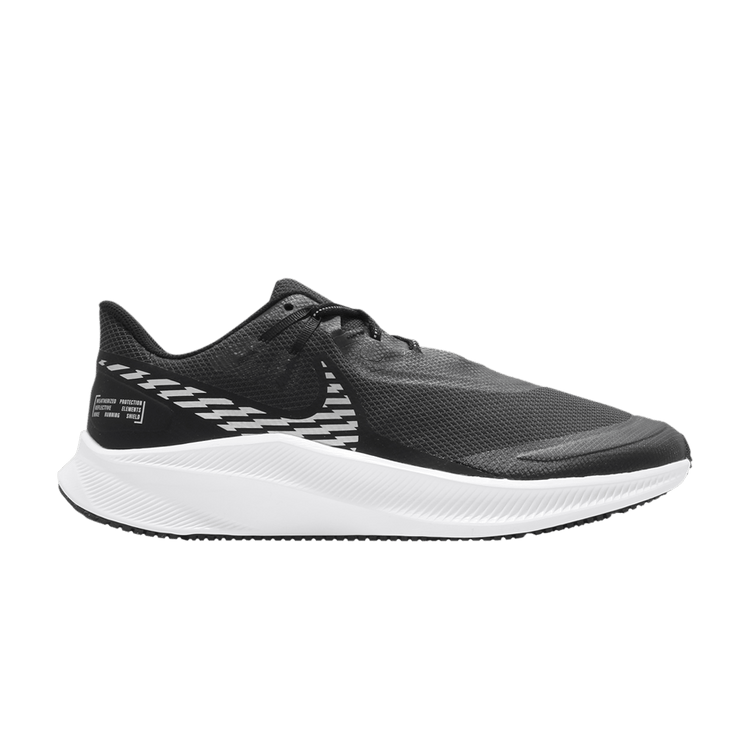 Nike Quest 3 Shield 'Black Metallic Silver' CQ8894 001