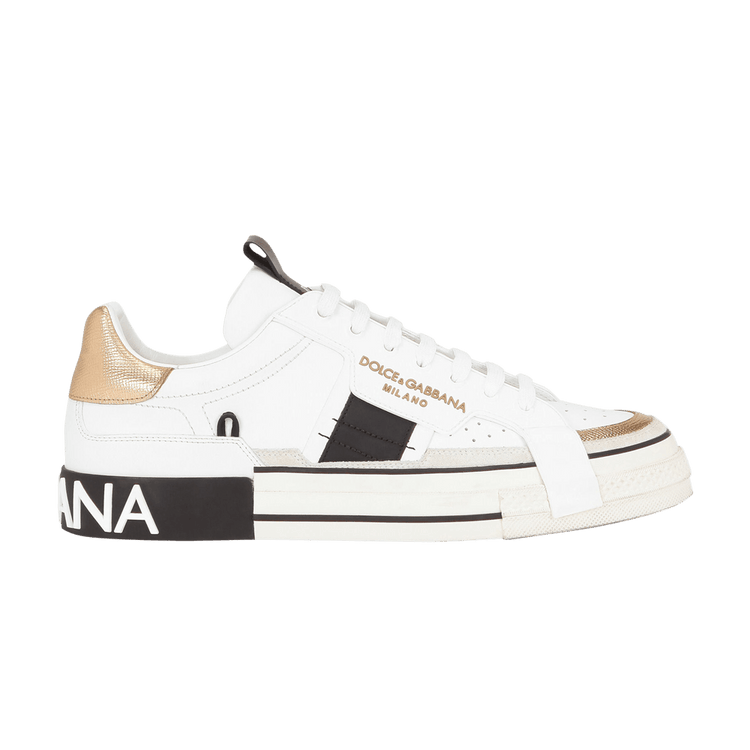 Dolce & Gabbana Custom 2.Zero Low 'White Gold' CS1863 AO222 8B996