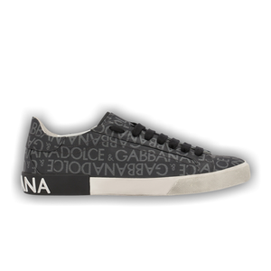 Dolce & Gabbana Portofino Vintage 'Repeat Logo - Black Grey'
