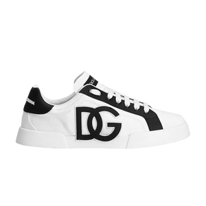Dolce & Gabbana Portofino Light Strobel Sneaker 'White Black'