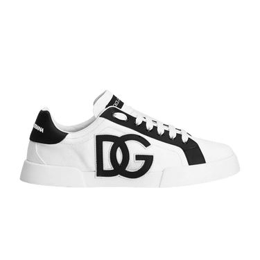Dolce & Gabbana Portofino Light Strobel Sneaker 'White Black'