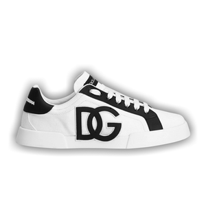 Dolce & Gabbana Portofino Light Strobel Sneaker 'White Black'