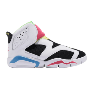 Air Jordan 6 Retro Little Flex PS 'Multi White'