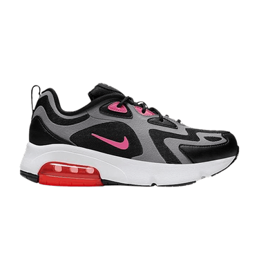 Nike Air Max 200 GS 'Black Hot Punch'