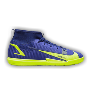 Nike Mercurial Superfly 8 Academy IC GS 'Lapis Volt'