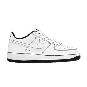 Nike Air Force 1 '07 Low GS 'Contrast Stitch - White Black'