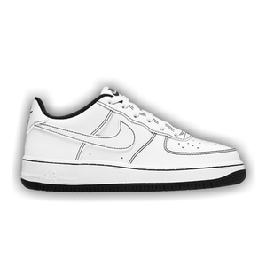Nike Air Force 1 '07 Low GS 'Contrast Stitch - White Black'