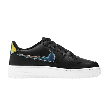 Nike Air Force 1 LV8 GS 'Digital Swoosh - Black'