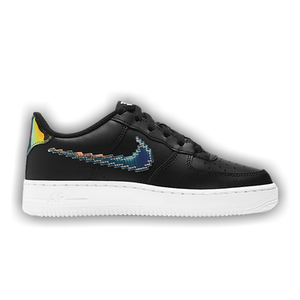 Nike Air Force 1 LV8 GS 'Digital Swoosh - Black'