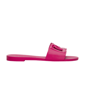 Dolce & Gabbana Wmns Slides 'Cut Out Logo - Pink'