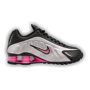 Nike Shox R4 GS 'Black Metallic Silver Pinksicle'