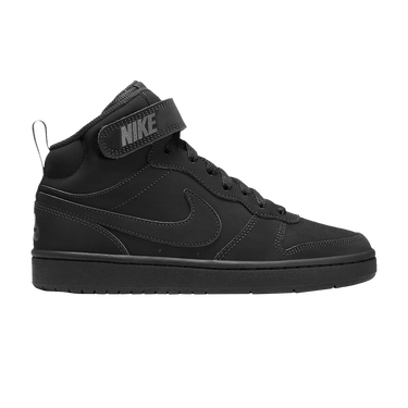 Nike Court Borough Mid 2 GS 'Triple Black'