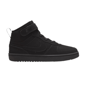 Nike Court Borough Mid 2 PS 'Triple Black'