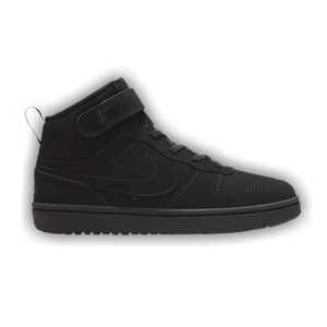 Nike Court Borough Mid 2 PS 'Triple Black'
