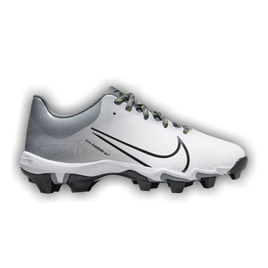 Nike Hyperdiamond 4 Keystone GG GS 'White Cool Grey'