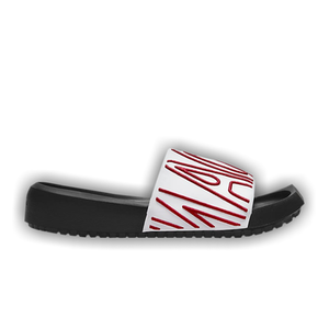 Air Jordan Wmns Jordan Nola Slide 'White Black Gym Red'