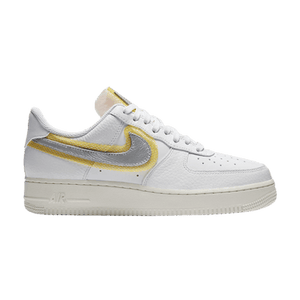 Nike Wmns Air Force 1 '07 LX 'White Metallic Silver Gold'