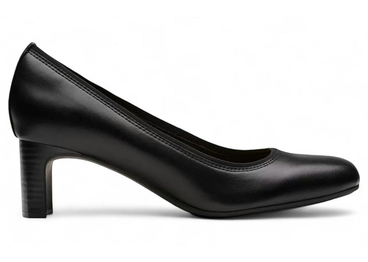 Clarks Anelise Nora Black Leather (Women's) 26179946
