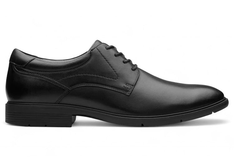 Clarks Eldredge Plain Black Leather 26180261