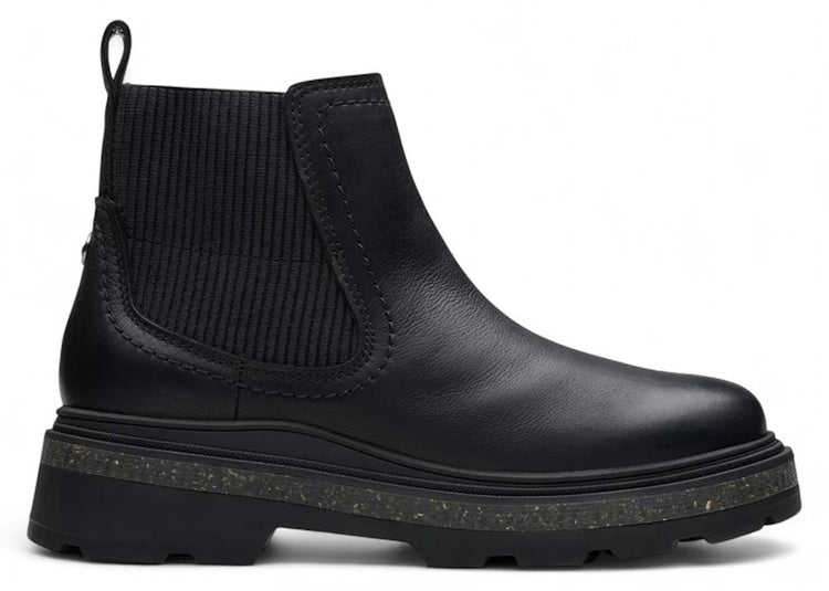 Clarks Hencroft Step Waterproof Black Leather (Women's) 26179951