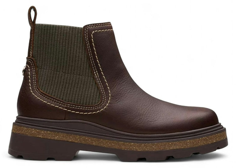Clarks Hencroft Step Waterproof Brown Leather (Women's) 26179952