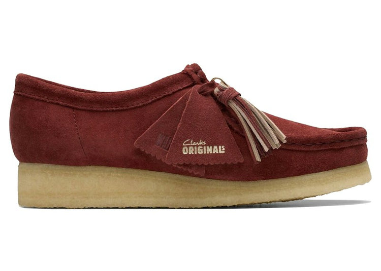 Clarks Originals Wallabee Deep Red (Women's) 26179317