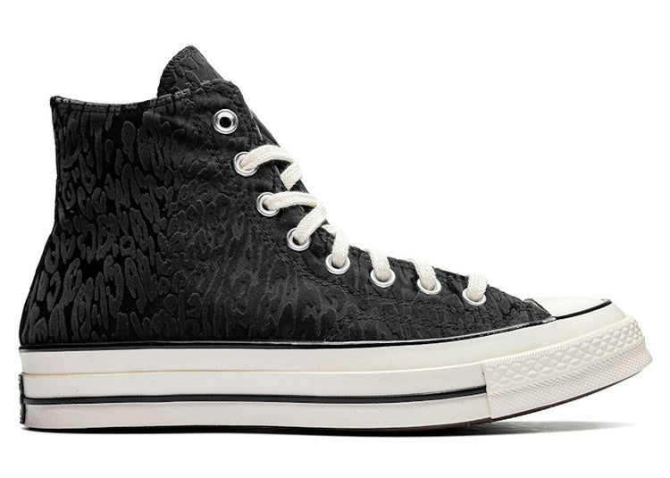 Converse Chuck 70 Hi Black Satin Leopard A15159C