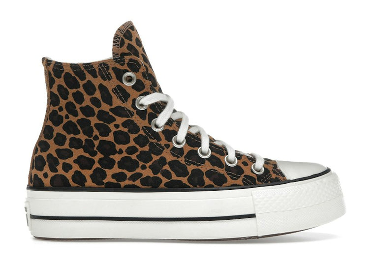 Converse Chuck Taylor All Star Lift Platform Hi Leopard Suede (Women's) A17979C