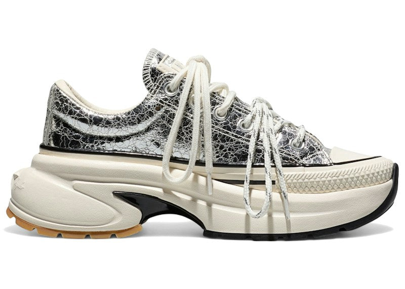 Converse Run Star Crush Distressed Patent Pure Silver Egret A24282C