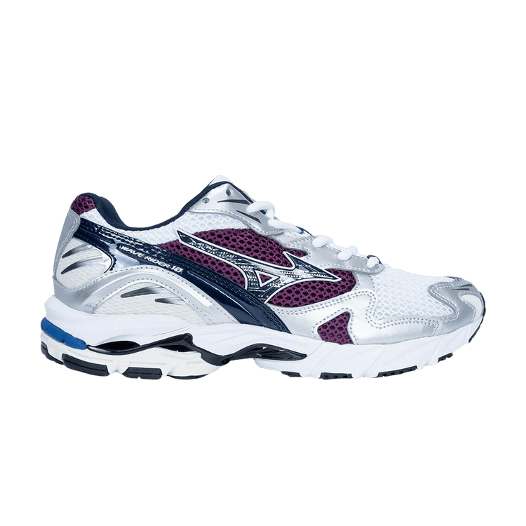 Mizuno Wave Rider 10 'White Purple' D1GA210414