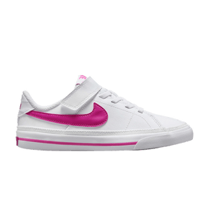 Nike Court Legacy PS 'White Laser Fuchsia'