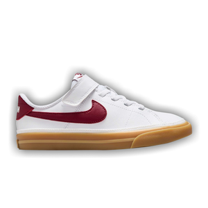 Nike Court Legacy PS 'White Team Red Gum'
