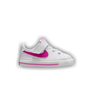 Nike Court Legacy TD 'White Laser Fuchsia'