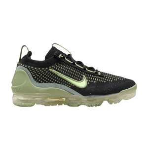 Nike Air VaporMax 2021 Flyknit GS 'Black Vintage Green'