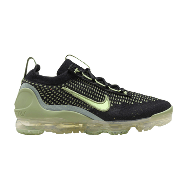 Nike Air VaporMax 2021 Flyknit GS 'Black Vintage Green'