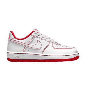 Nike Force 1 PS 'Contrast Stitch - White University Red'