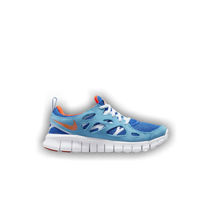 Nike Free Run 2 GS 'Laser Blue Safety Orange'