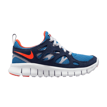 Nike Free Run 2 GS 'Light Photo Blue Orange'