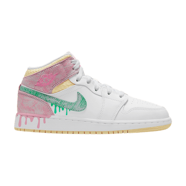 Air Jordan 1 Mid SE PS 'Ice Cream'