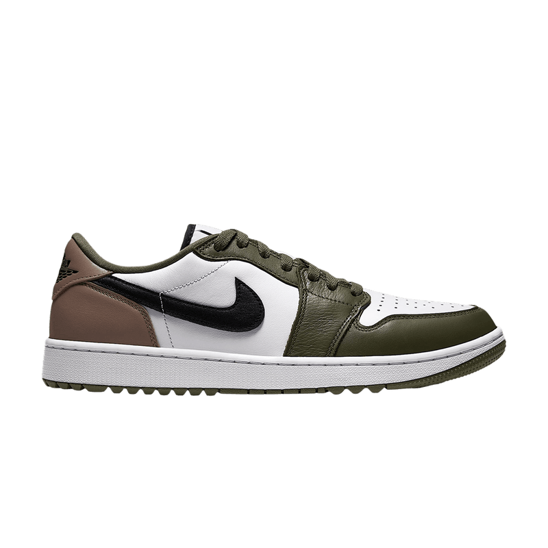 Air Jordan 1 Low G Golf 'White Medium Olive Khaki Black' DD9315 121