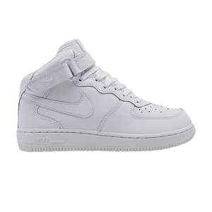 Nike Force 1 Mid LE PS 'Triple White'