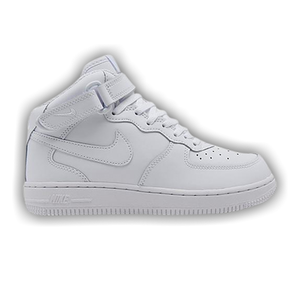 Nike Force 1 Mid LE PS 'Triple White'