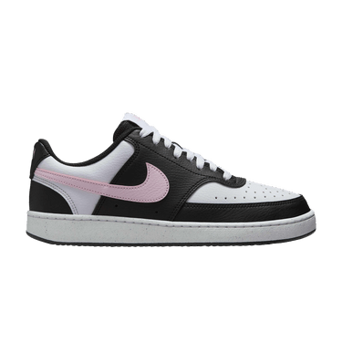 Nike Wmns Court Vision Low Next Nature 'Black White Pink Foam'