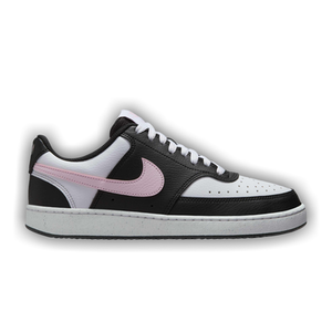 Nike Wmns Court Vision Low Next Nature 'Black White Pink Foam'