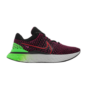 Nike React Infinity Run Flyknit 3 'Siren Red Green Strike'