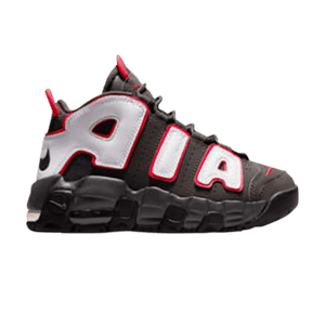 Nike Air More Uptempo PS 'Medium Ash Siren Red White'